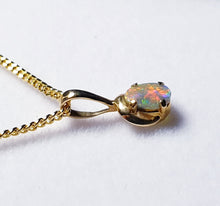 Load image into Gallery viewer, Australian Opal 14kt Pendant