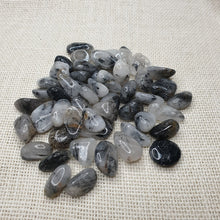 Load image into Gallery viewer, Tourmaline in Quartz Tumbles
