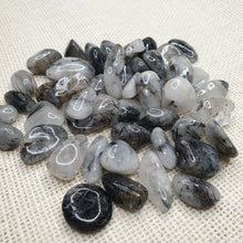 Load image into Gallery viewer, Tourmaline in Quartz Tumbles
