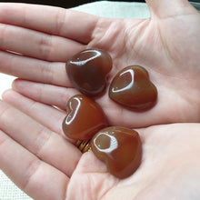 Load image into Gallery viewer, Carnelian Small Hearts

