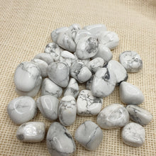 Load image into Gallery viewer, Howlite Tumble Stone
