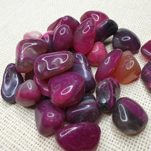 Load image into Gallery viewer, Pink Agate Tumble Stone
