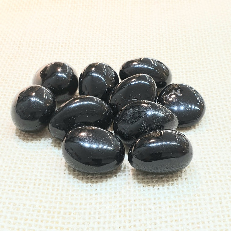 Black Tourmaline Tumble Stone