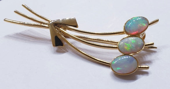 Opal brooch deals