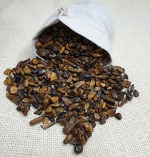 Load image into Gallery viewer, Mini Tumbled Tiger Eye Chips
