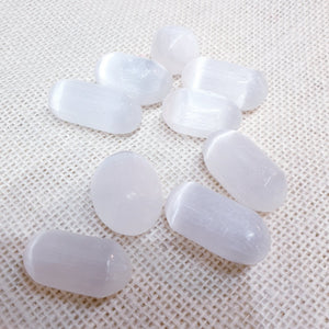 Selenite Tumble Stone