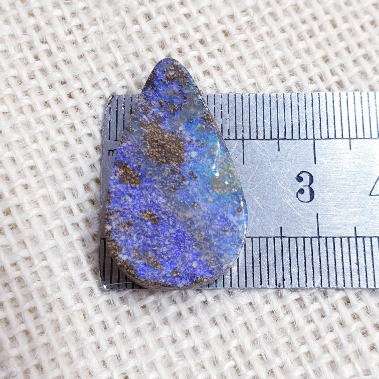 Drilled Boulder Opal Pendant