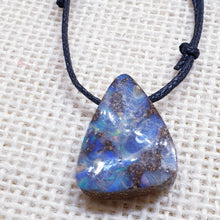 Load image into Gallery viewer, Drilled Boulder Opal Pendant
