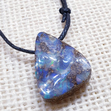 Load image into Gallery viewer, Drilled Boulder Opal Pendant
