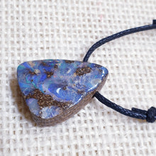 Load image into Gallery viewer, Drilled Boulder Opal Pendant
