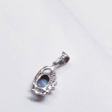 Load image into Gallery viewer, Sterling Silver Black Opal Pendant
