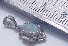 Load image into Gallery viewer, Sterling Silver Solid Opal Pendant
