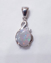 Load image into Gallery viewer, Sterling Silver Solid Opal Pendant
