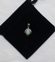 Load image into Gallery viewer, sterling silver solid opal pendant

