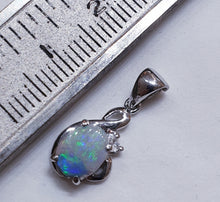Load image into Gallery viewer, Sterling Silver Solid Opal Pendant
