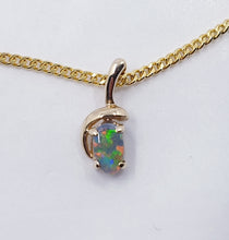 Load image into Gallery viewer, Australian Opal 14Kt Pendant
