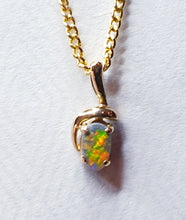 Load image into Gallery viewer, Australian Opal 14Kt Pendant
