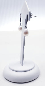 Sterling Silver Fresh Water Pearl Earrings