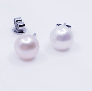 Sterling Silver Fresh Water Pearl Studs