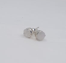 Load image into Gallery viewer, Moonstone Earrings - sterling silver
